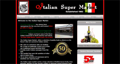 Desktop Screenshot of italiansupermarket.com